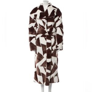 BNWT RONNY KOBO faux fur coat